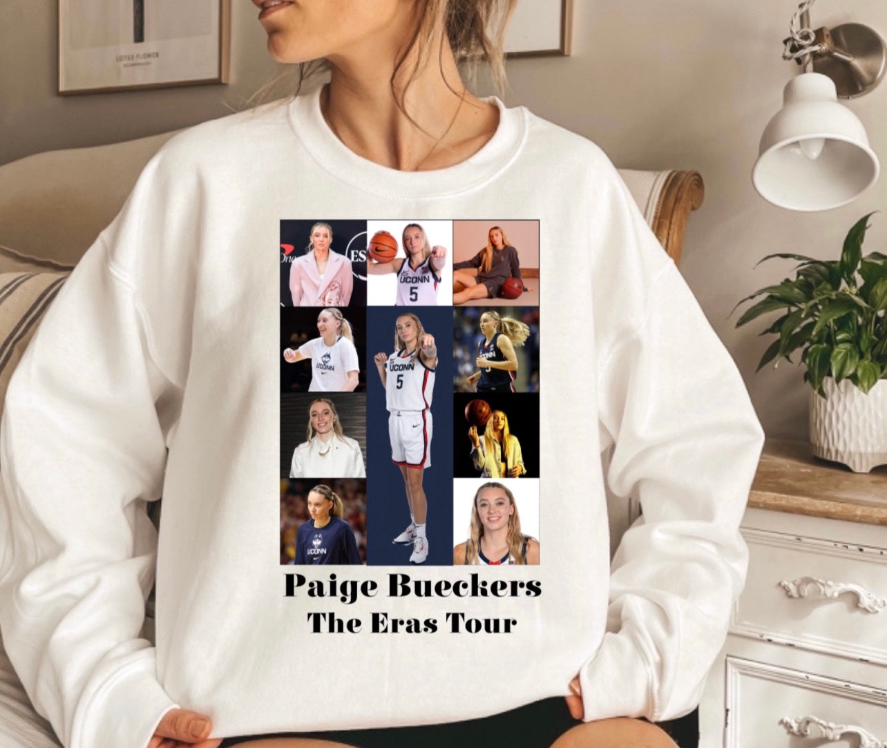 Paige Bueckers eras crewneck