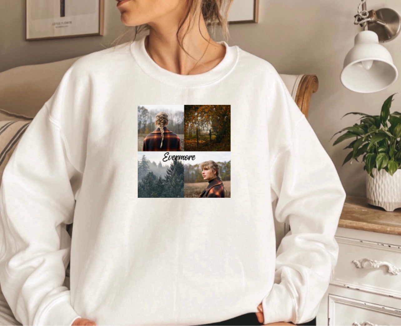 TS album collage crewnecks