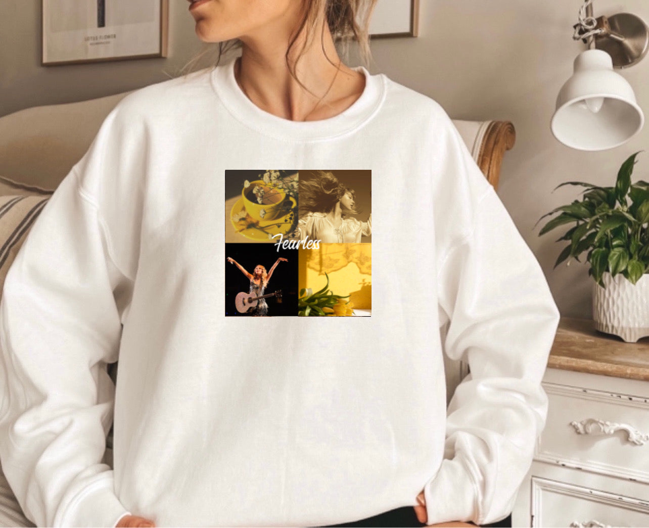 TS album collage crewnecks