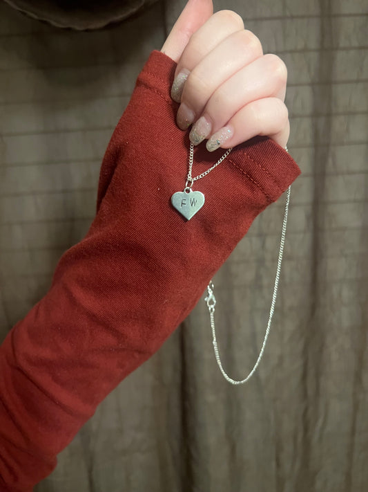 Fred heart necklace