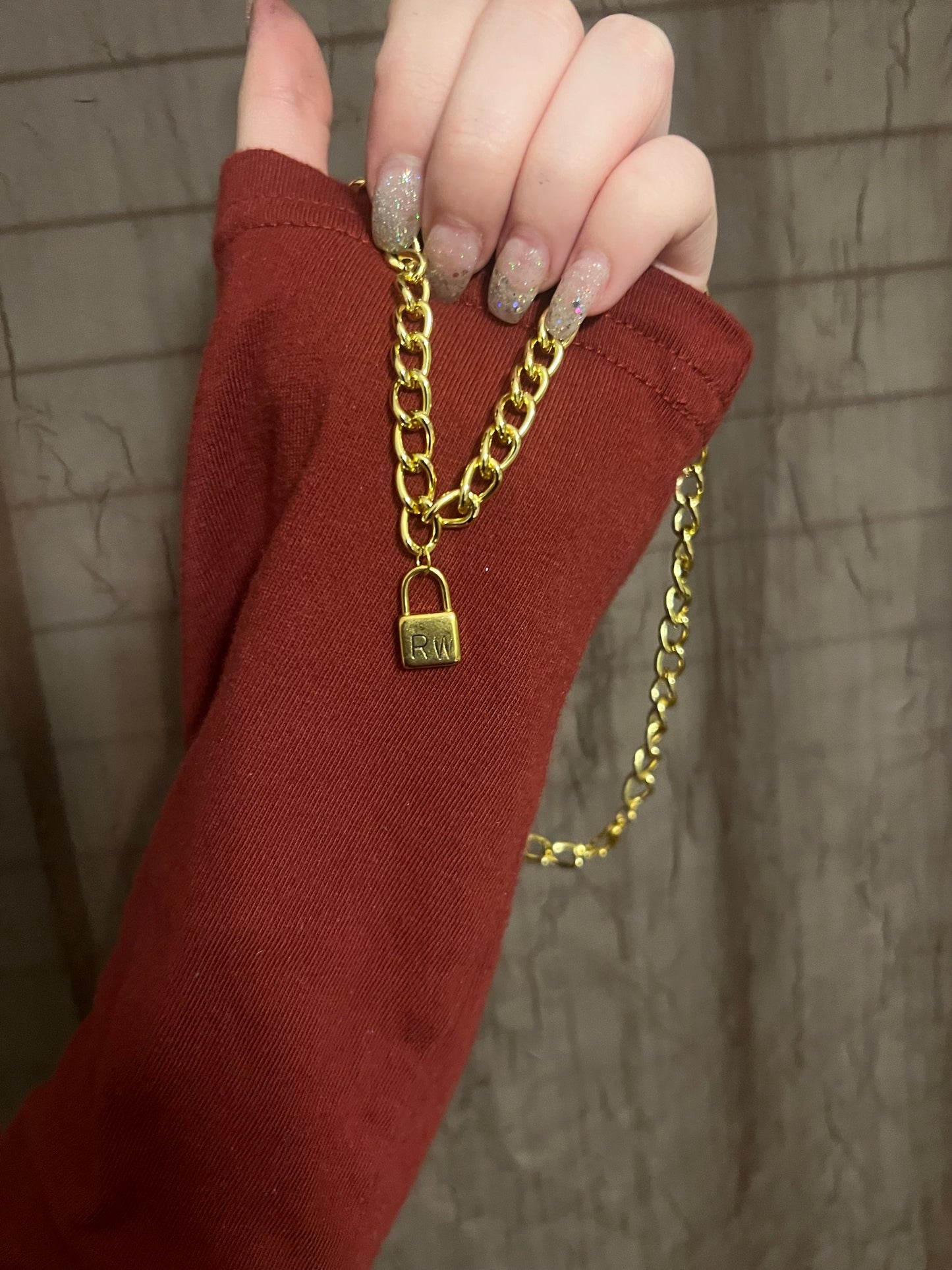 Ron lock necklace