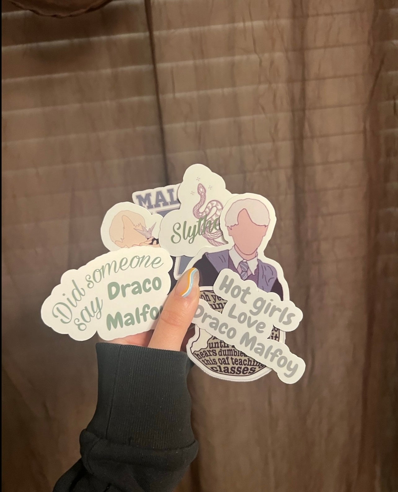 Draco Malfoy sticker collection