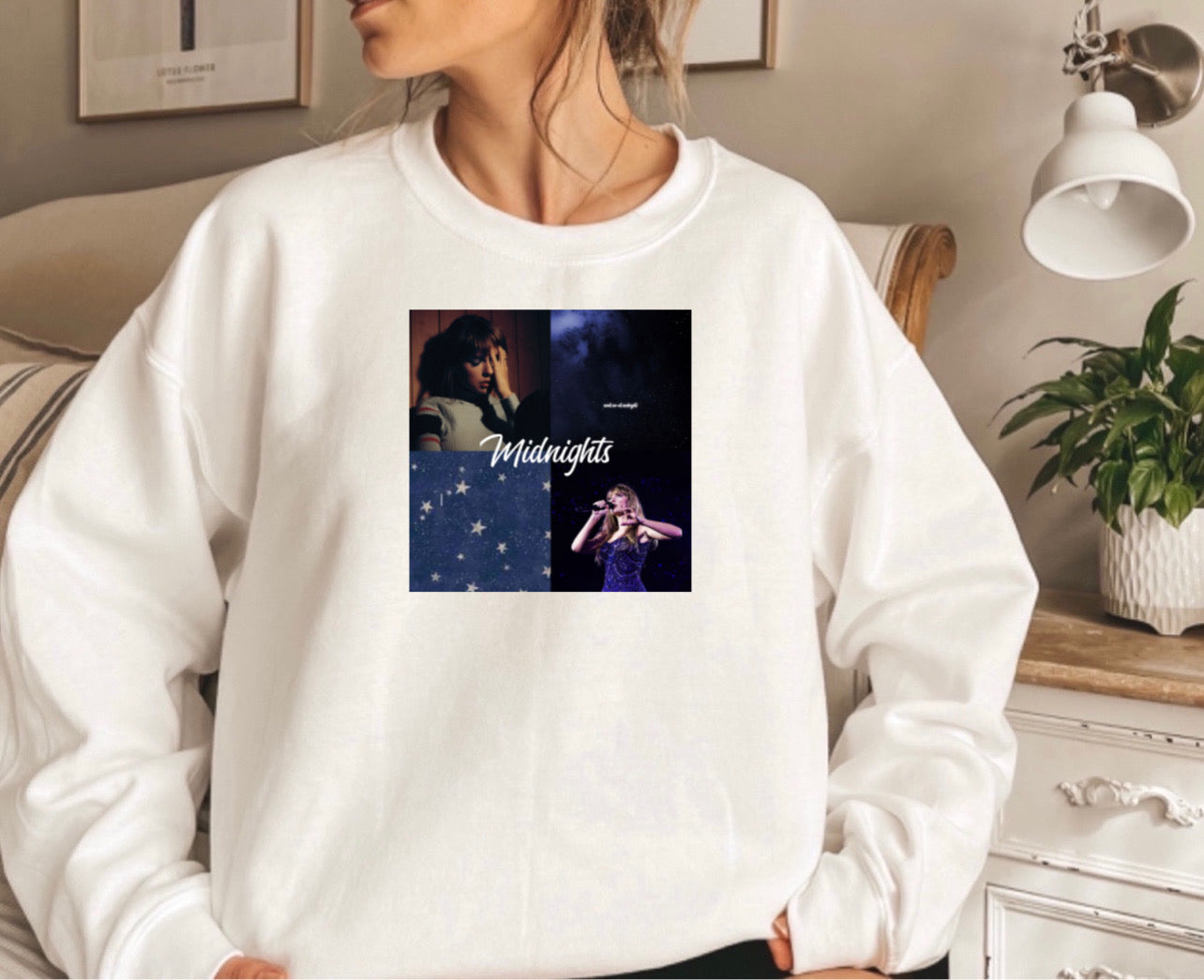 TS album collage crewnecks