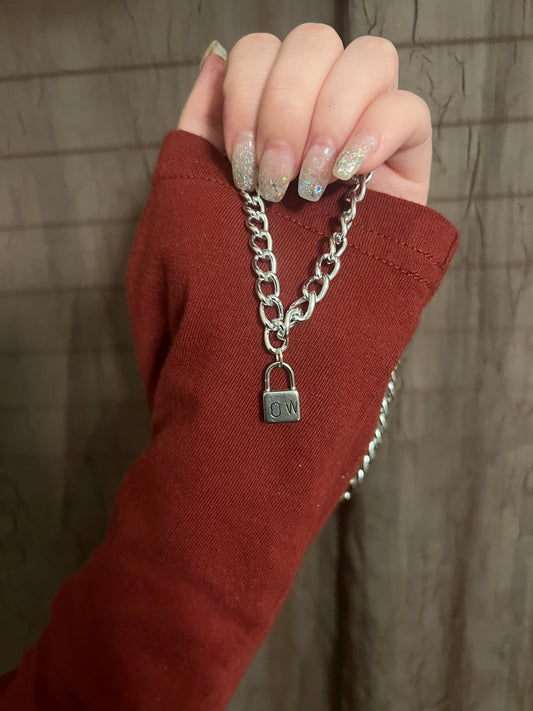 Oliver lock necklace