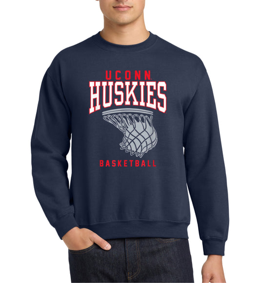 Huskies basketball crewneck