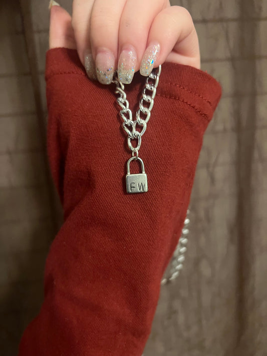 Fred lock necklace