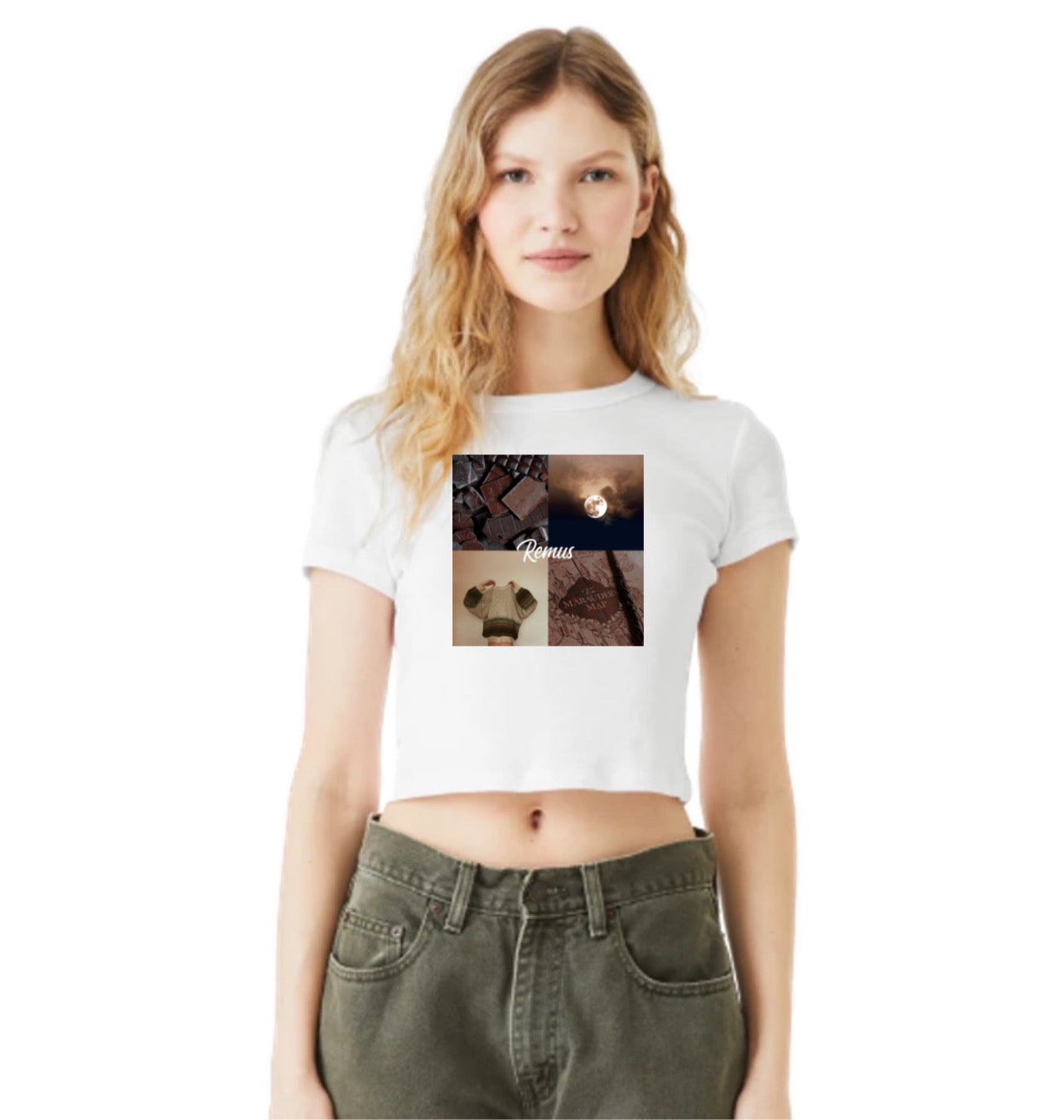 Remus collage baby tee