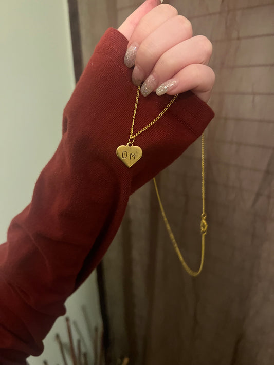 Draco heart necklace