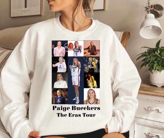 Paige Bueckers eras crewneck