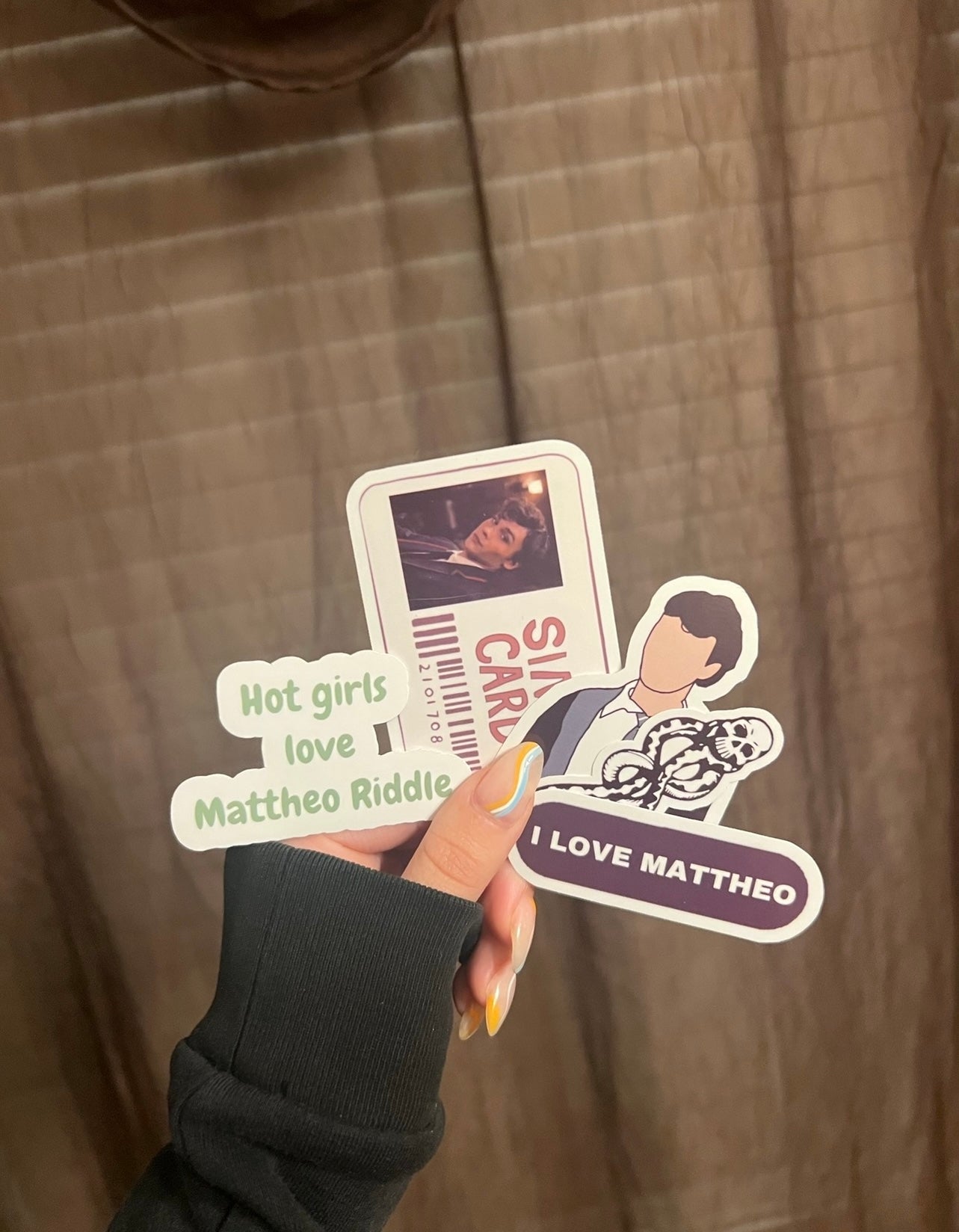 Mattheo sticker collection