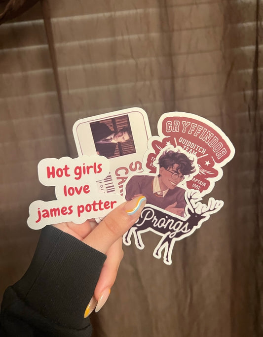 James sticker collection