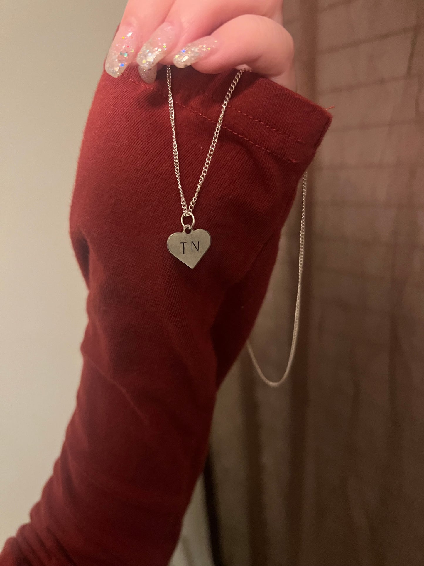 Theo heart necklace