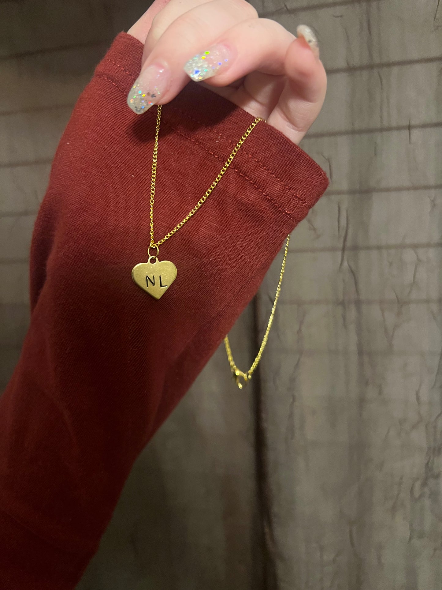 Neville heart necklace