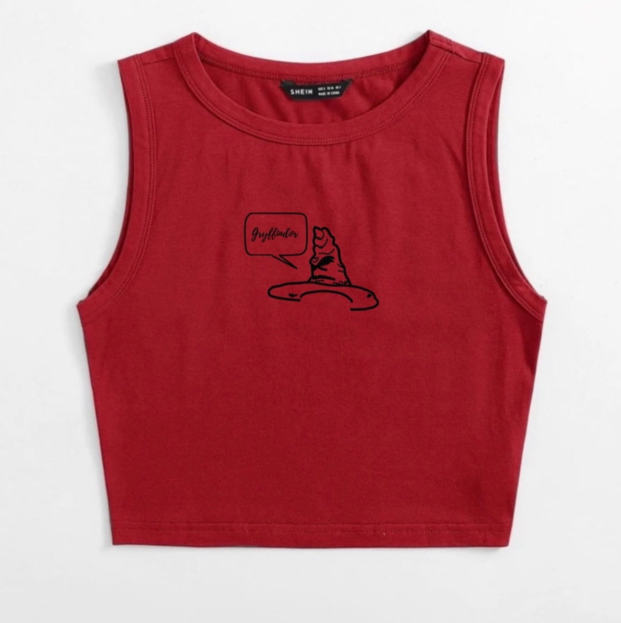 The brave house hat tank top