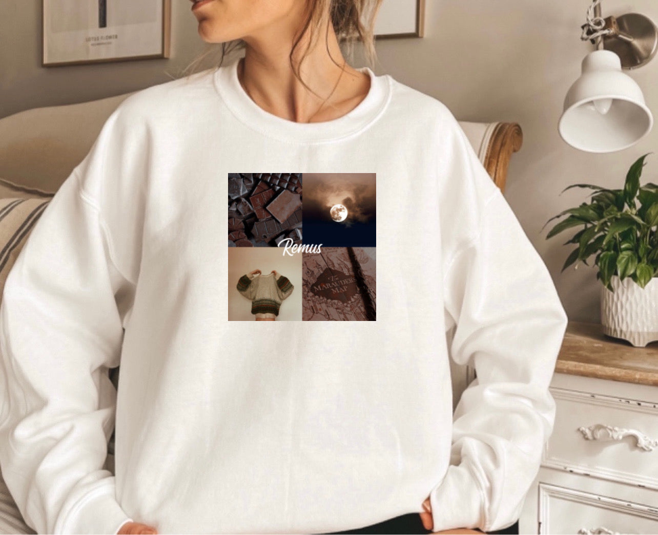 Remus collage crewneck